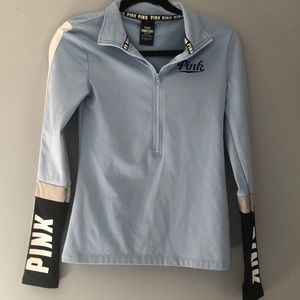PINK Victoria’s Secret half- zip sweatshirt